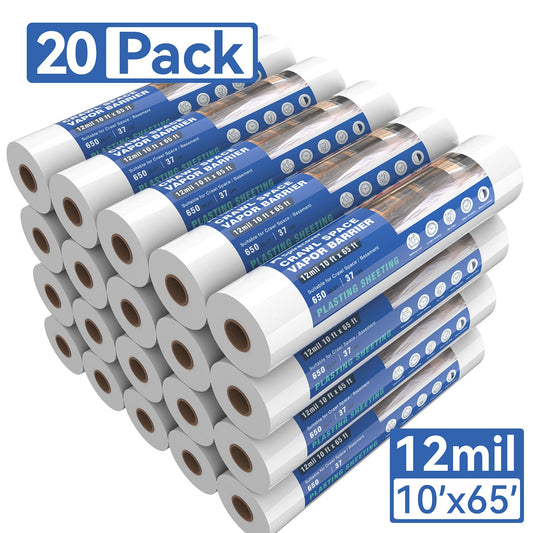Spirecover Wholesale Packs - 12mil x 10 x65' Film (20-Packs)