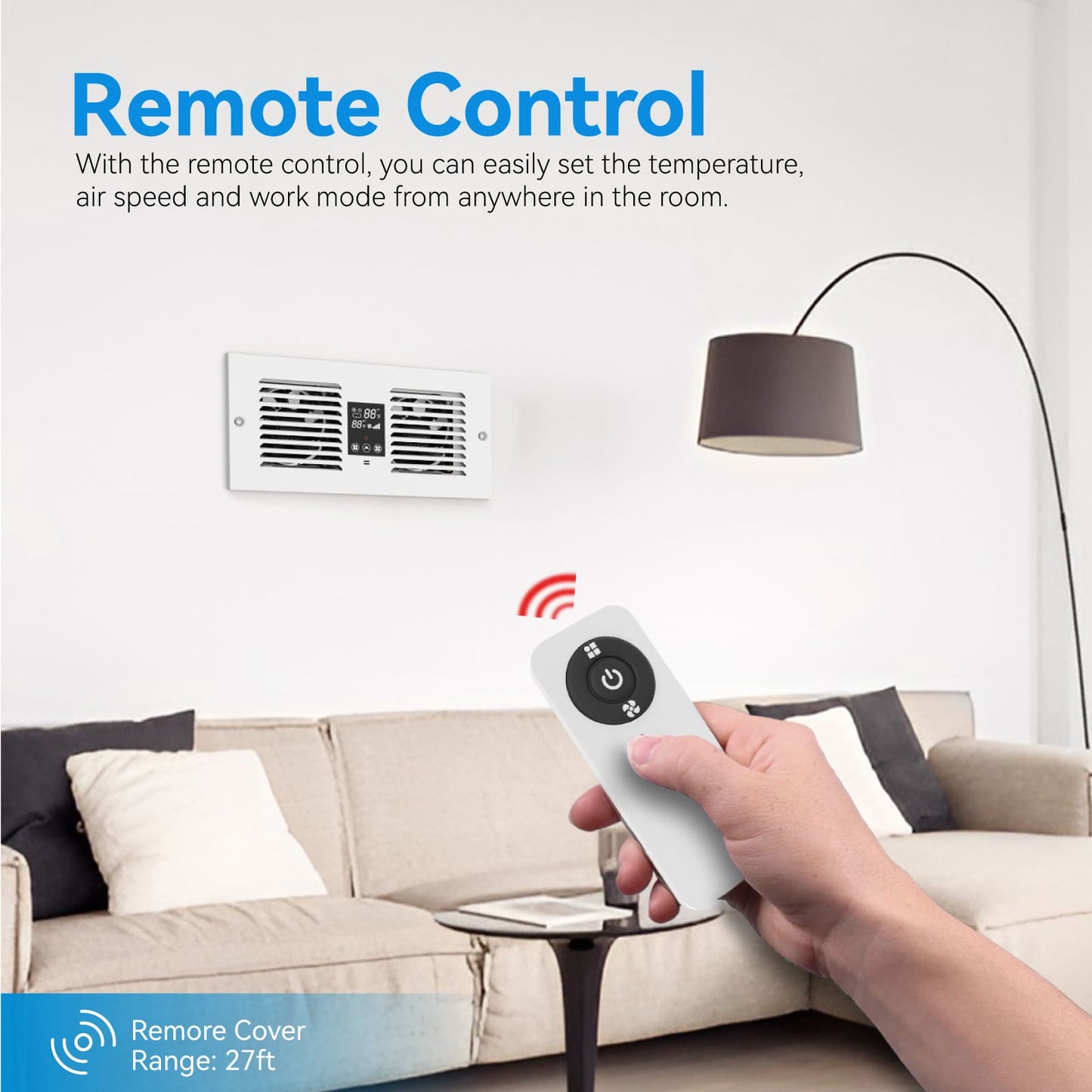 Room to Room Air Transfer Fan | 300 CFM | RTR300