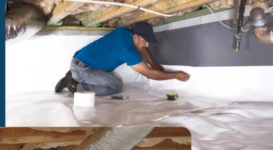 Crawl Space Vapor Barrier – Spirecover