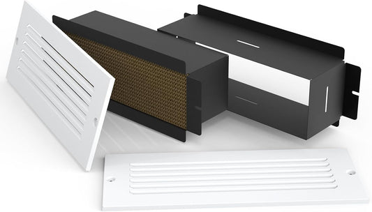 Wall Return Air Pathway Kit with Filter (12"x 4" Retrofit), Durable, AP1204P